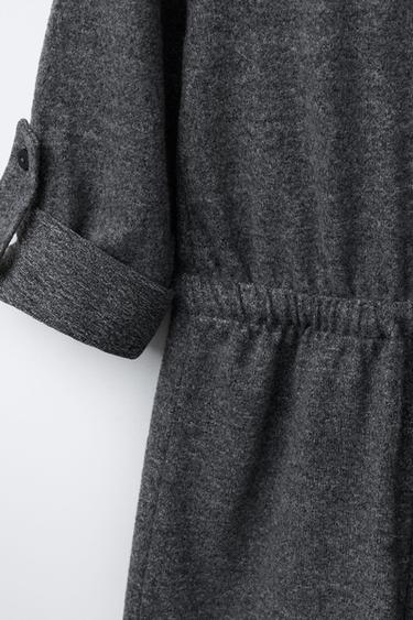 WARM JUMPSUIT - Mid-grey by Zara - Image 2