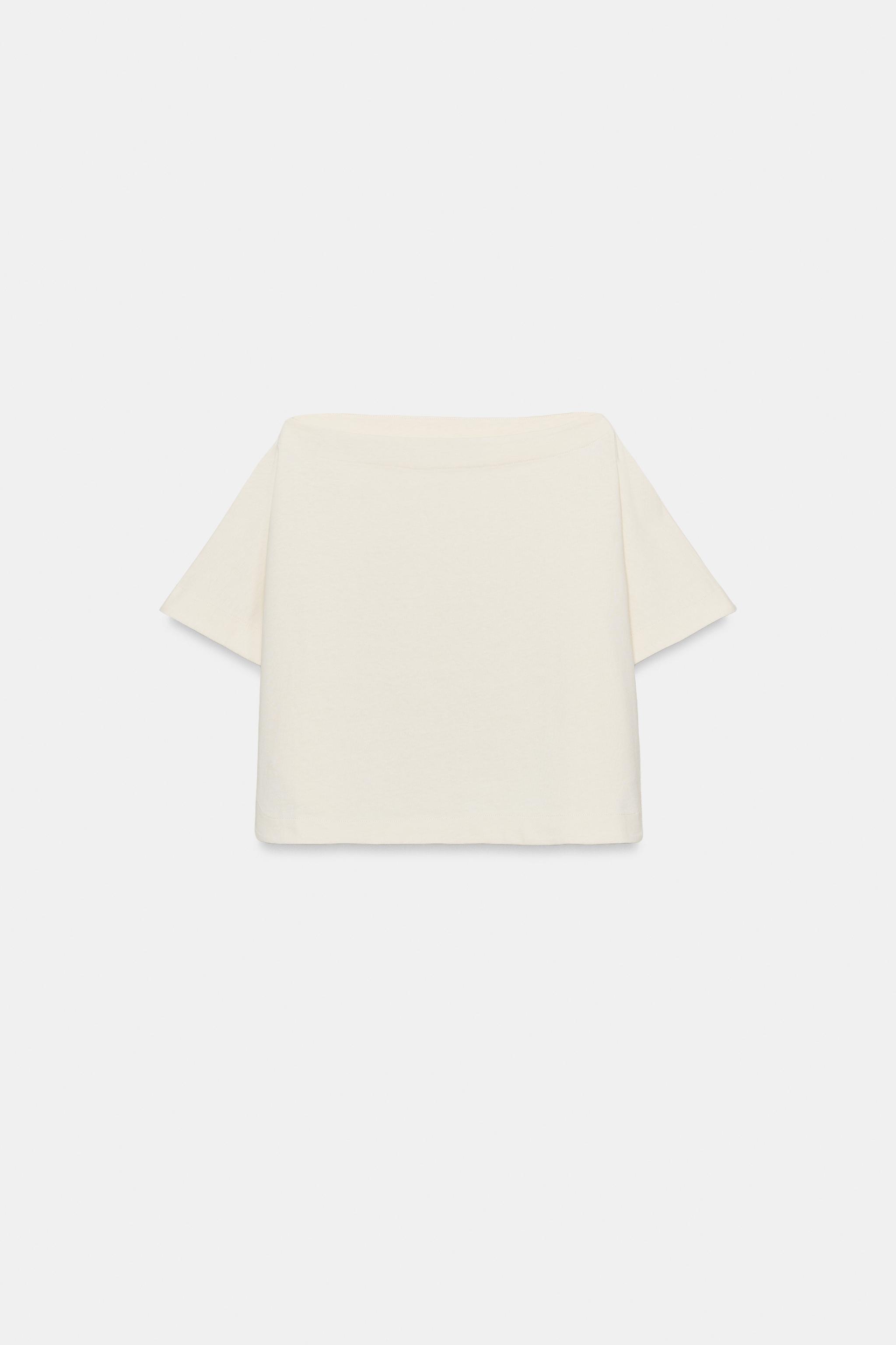 KATMANLI CROP TOP - Görsel 4