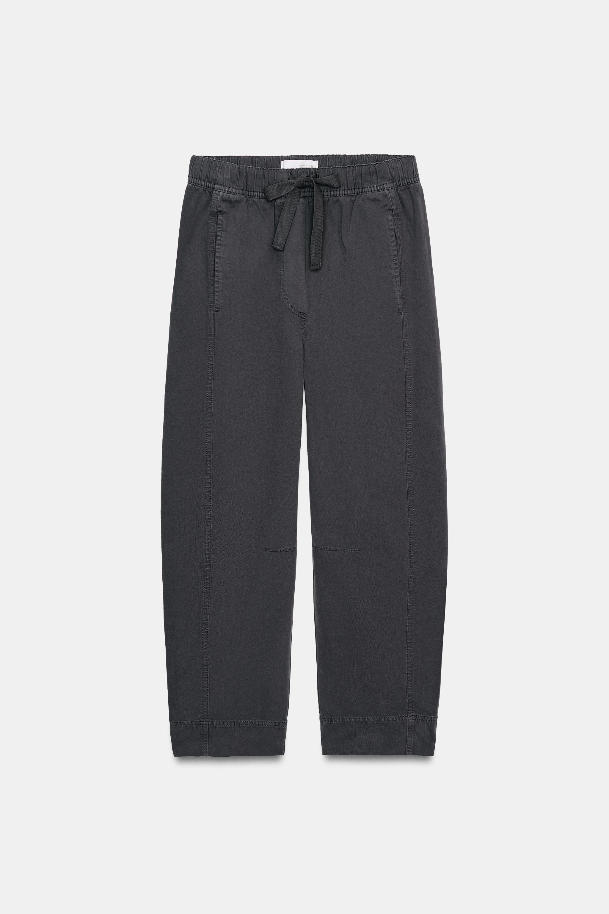 ELASTIC WAIST PANTS