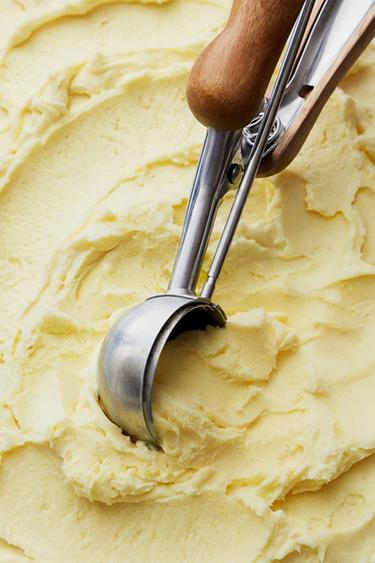 CUCCHIAIO DA GELATO IN ACACIA - Marrone di Zara