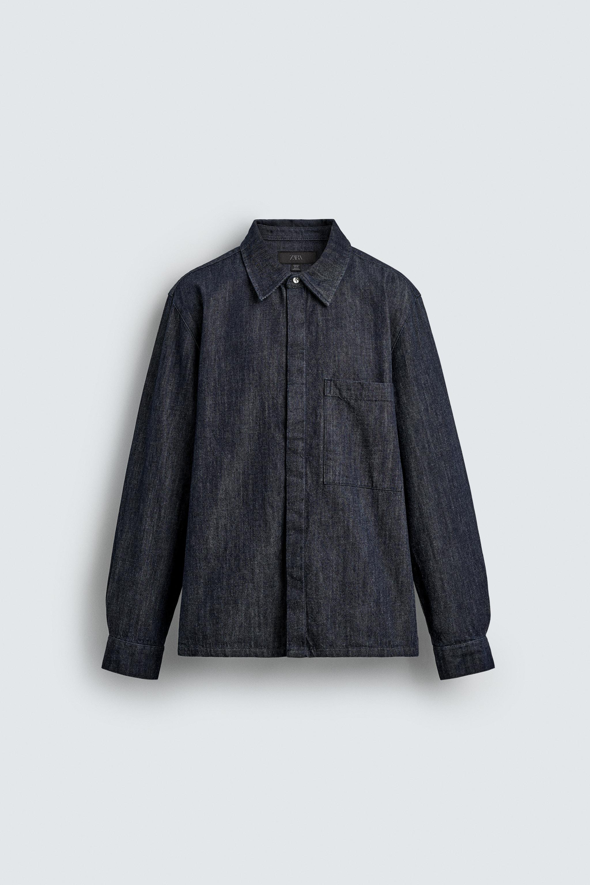 RELAXED FIT DENIM SHIRT