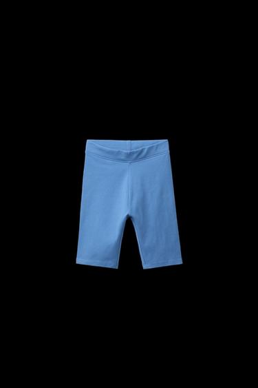 PLAIN CYCLING LEGGINGS - Bluish by Zara - Image 0