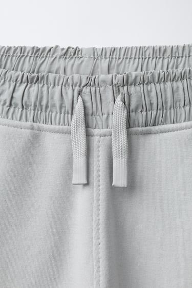 PANTALON DE JOGGING SPORTIF - Écru de Zara - Image 2