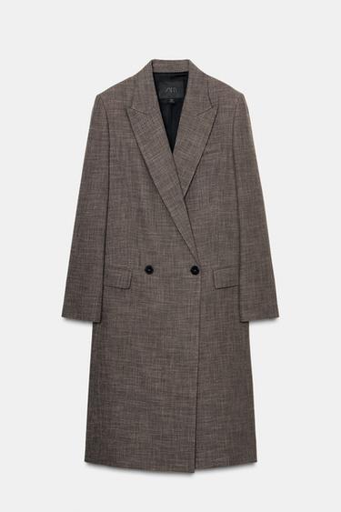 Zara ZW COLLECTION 限量版燕尾服大衣 - 焦糖色