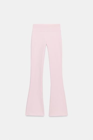 FLARE SWEATPANTS - Pastel pink by Zara