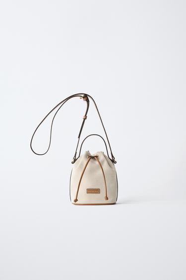 BOLSA SHOULDER BAG - Branco-cru da Zara
