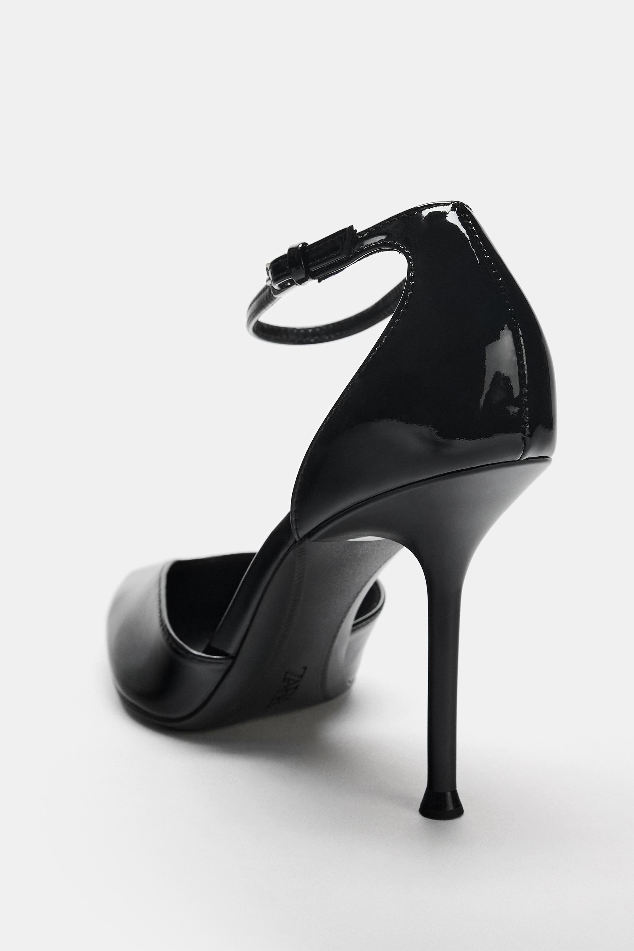 PATENT HIGH-HEEL SHOES