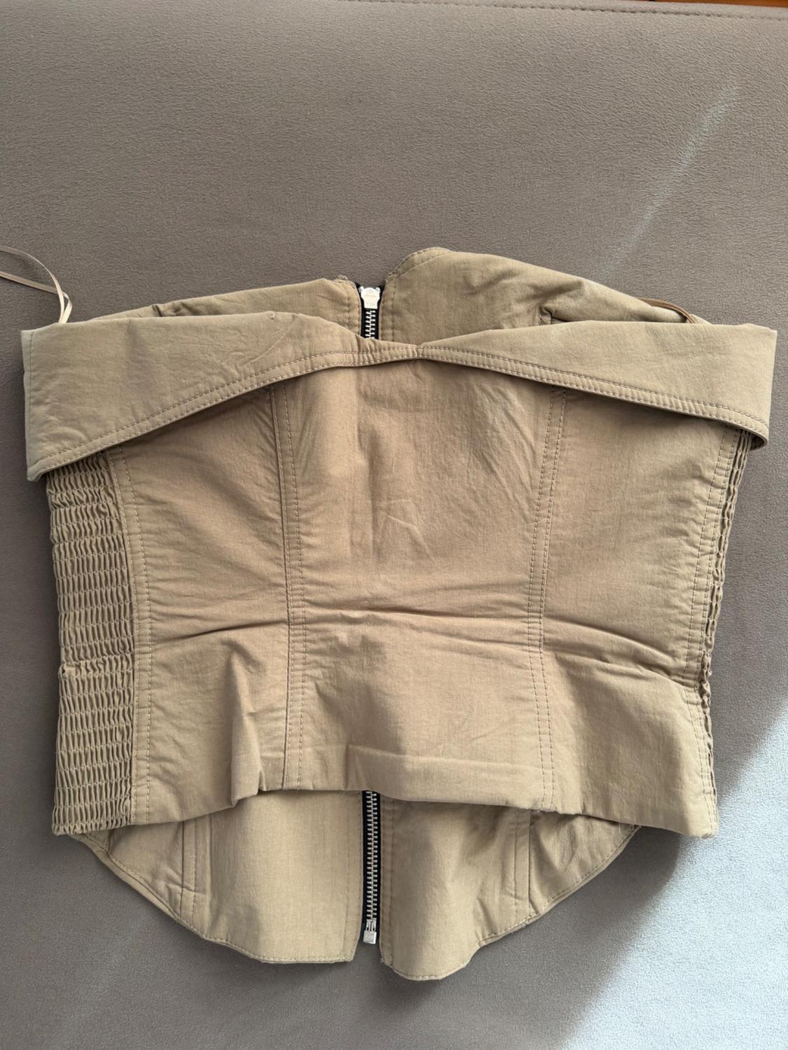 BUSTIER ΜΕ ΦΕΡΜΟΥΑΡ - Image 2