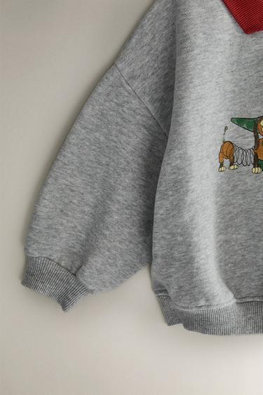 SWEAT MOLLETON TOY STORY © DISNEY/PIXAR - Gris chiné de Zara - Image 2