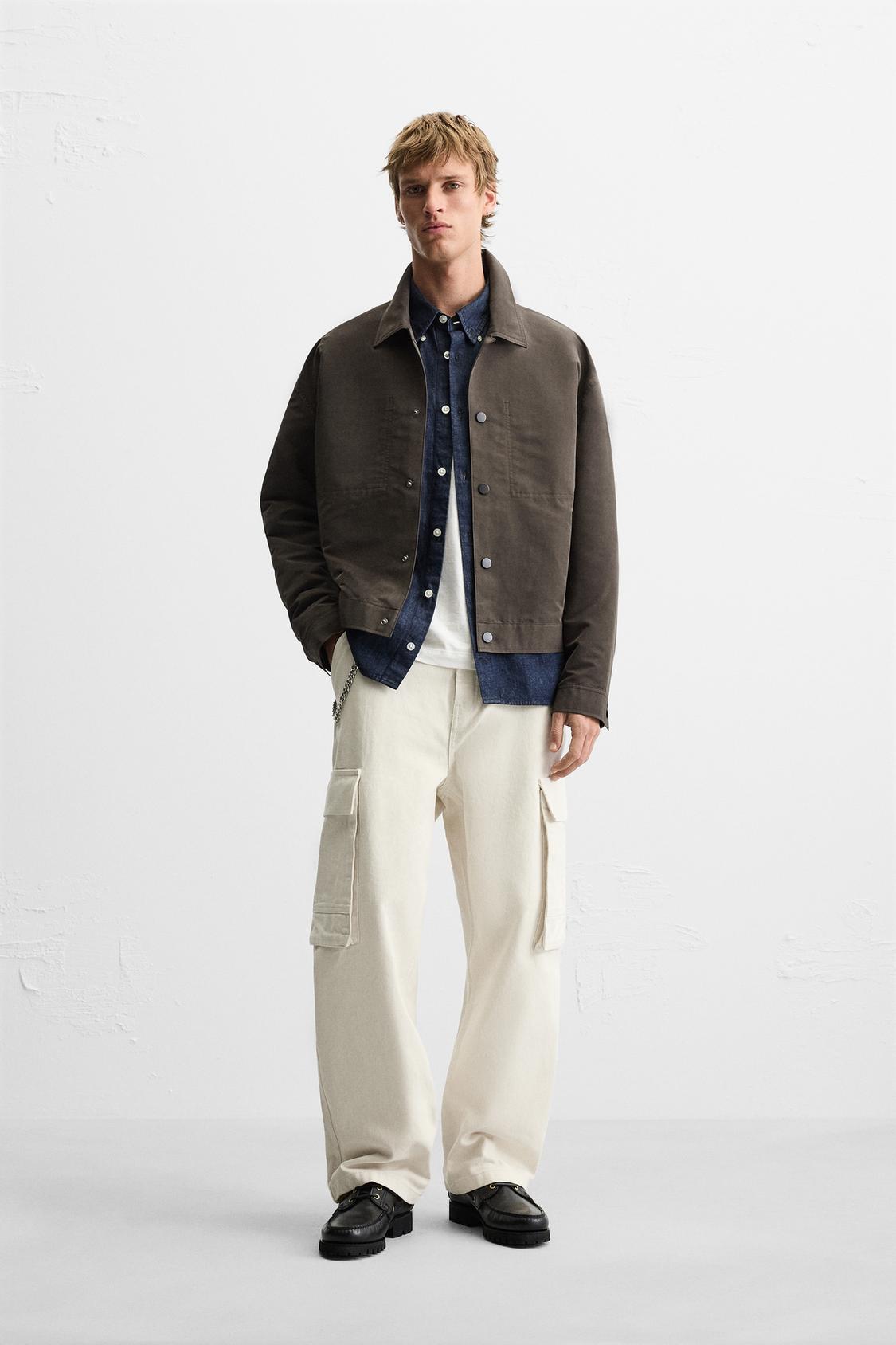 УКОРОЧЕННЫЙ ЖАКЕТ ZARA