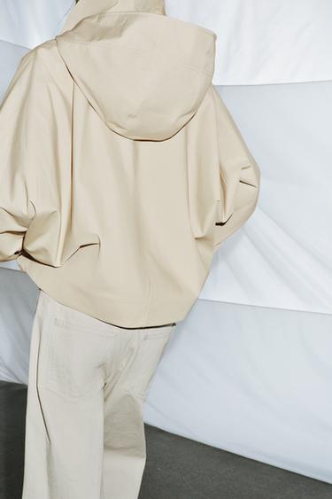 TRENCH COURT WATER REPELLENT ZW COLLECTION - Écru / Beige de Zara - Image 7