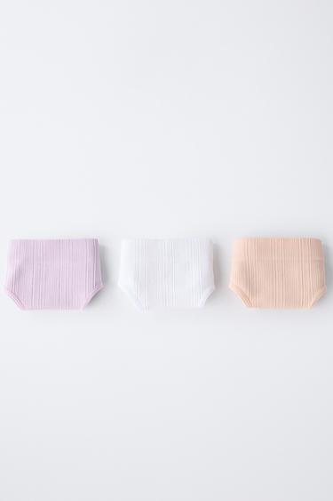8-14 ANS/ LOT DE TROIS CULOTTES SEAMLESS - Multicolore de Zara - Image 4