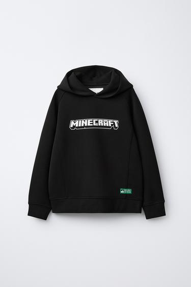 MINECRAFT © MOJANG AB. ™ HOODIE - Black by Zara