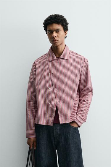 CAMISA RELAXED FIT RAYAS SAMUEL DE SABOIA X ZARA - Rayas de Zara