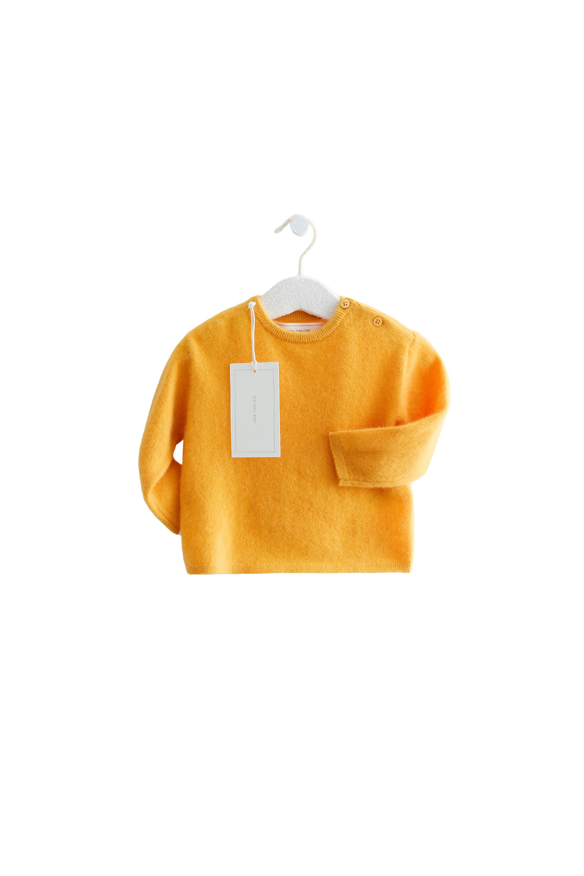 Zara TIMELESS - カシミヤ100%セーター - イエロー | ZARA Japan / 日本