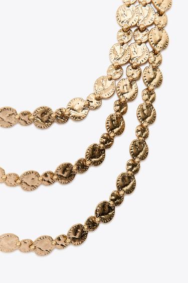 COLLIER PIÈCES DE MONNAIE - Doré de Zara - Image 3