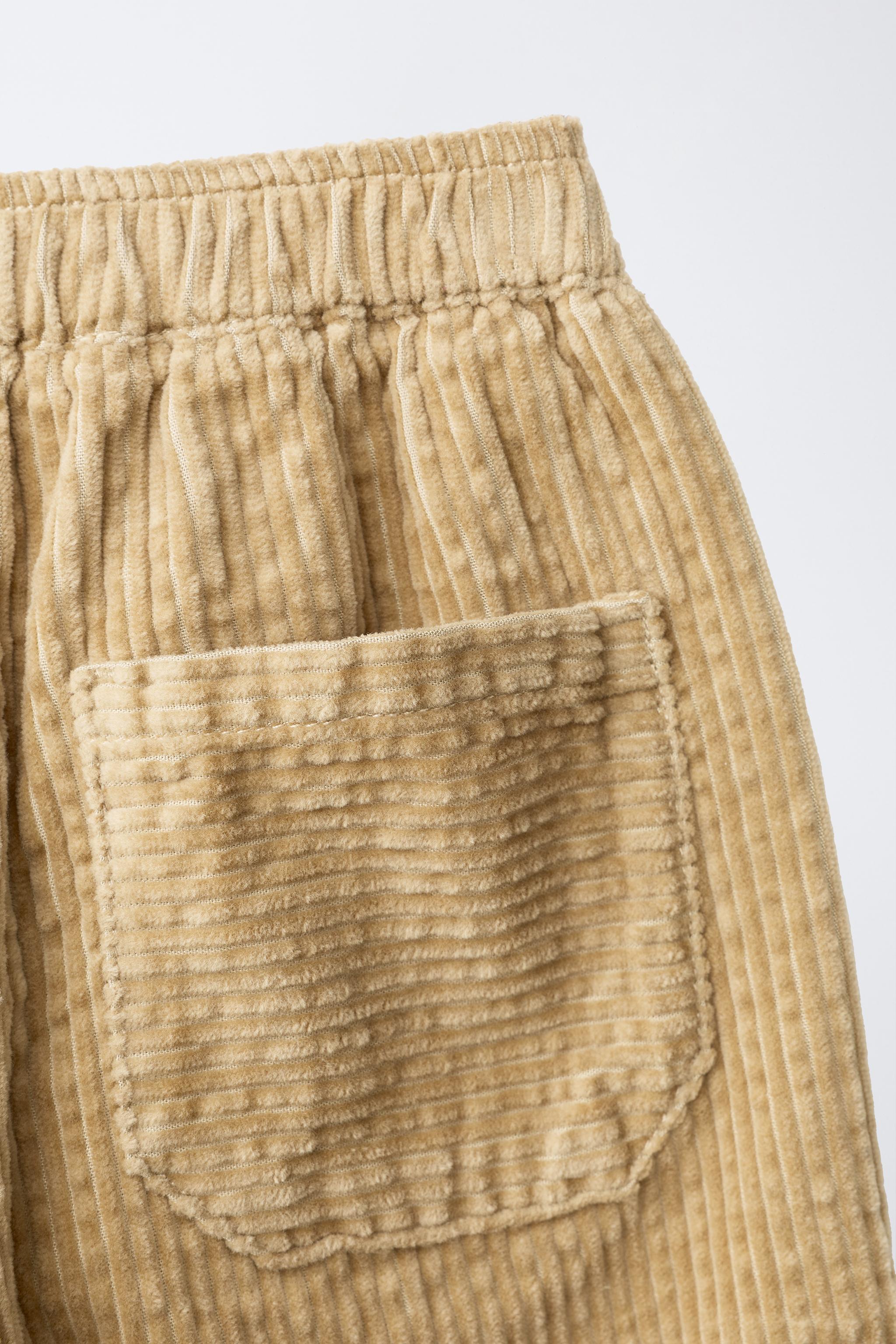 BAGGY SEERSUCKER CORDUROY PANTS