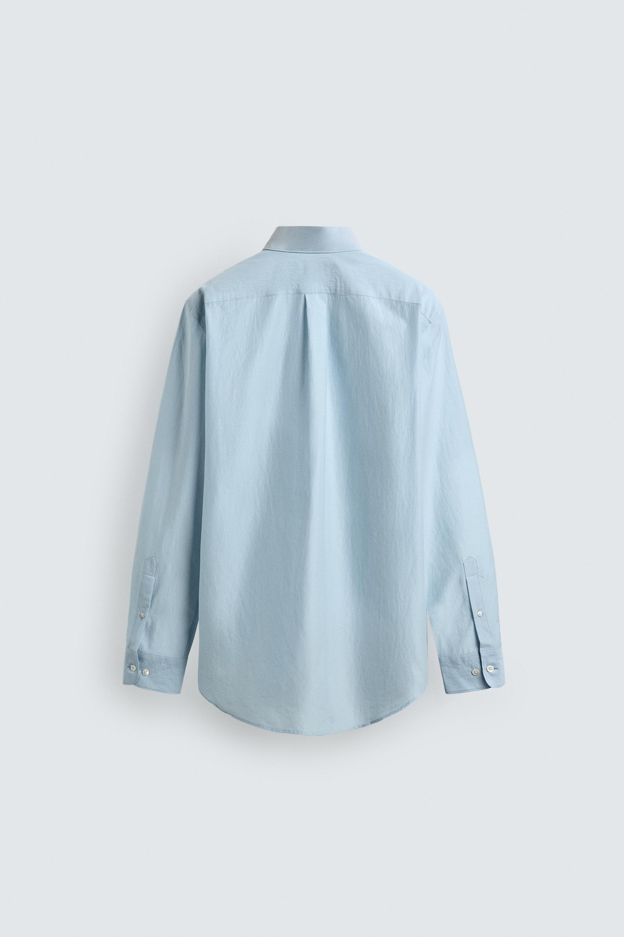 REGULAR FIT FLOWY POCKET SHIRT AARON LEVINE X ZARA