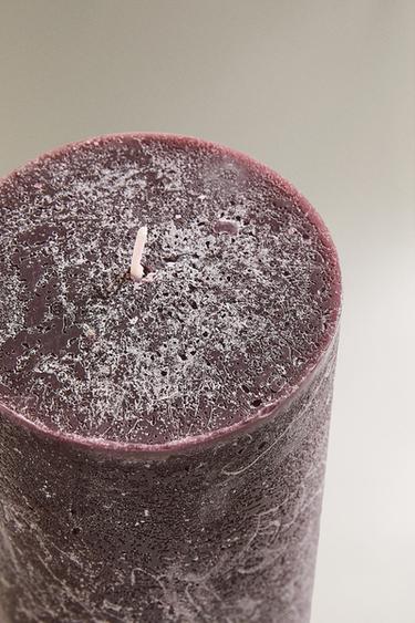 GINGERBREAD LARGE CYLINDRICAL SCENTED CANDLE - Red by Zara - Image 2