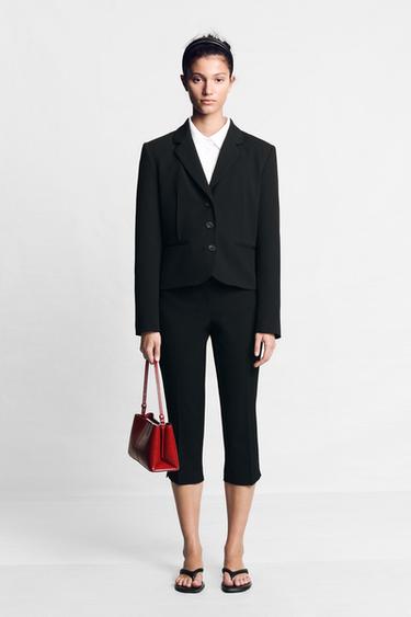 Zara MINI SHOULDER BAG - Red