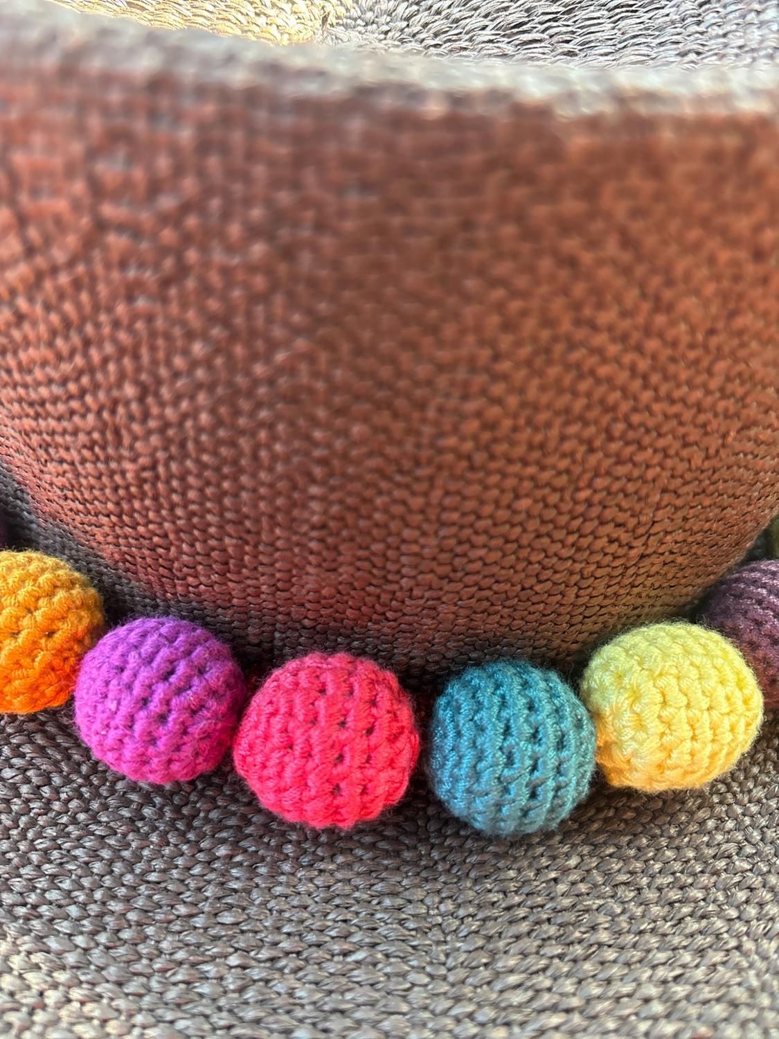 CROCHET BALL HAT - Image 3
