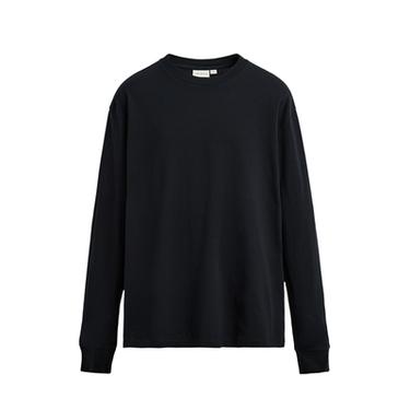 LIGHTWEIGHT LONG SLEEVE T-SHIRT - Dark navy by Zara