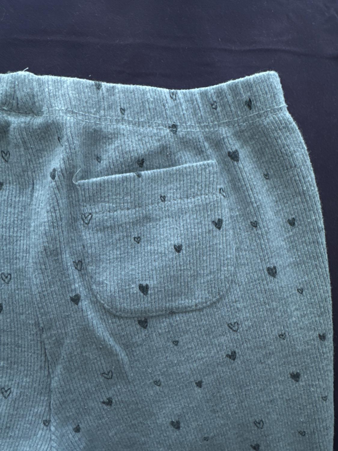 RIBBED HEART LEGGINGS - Image 3