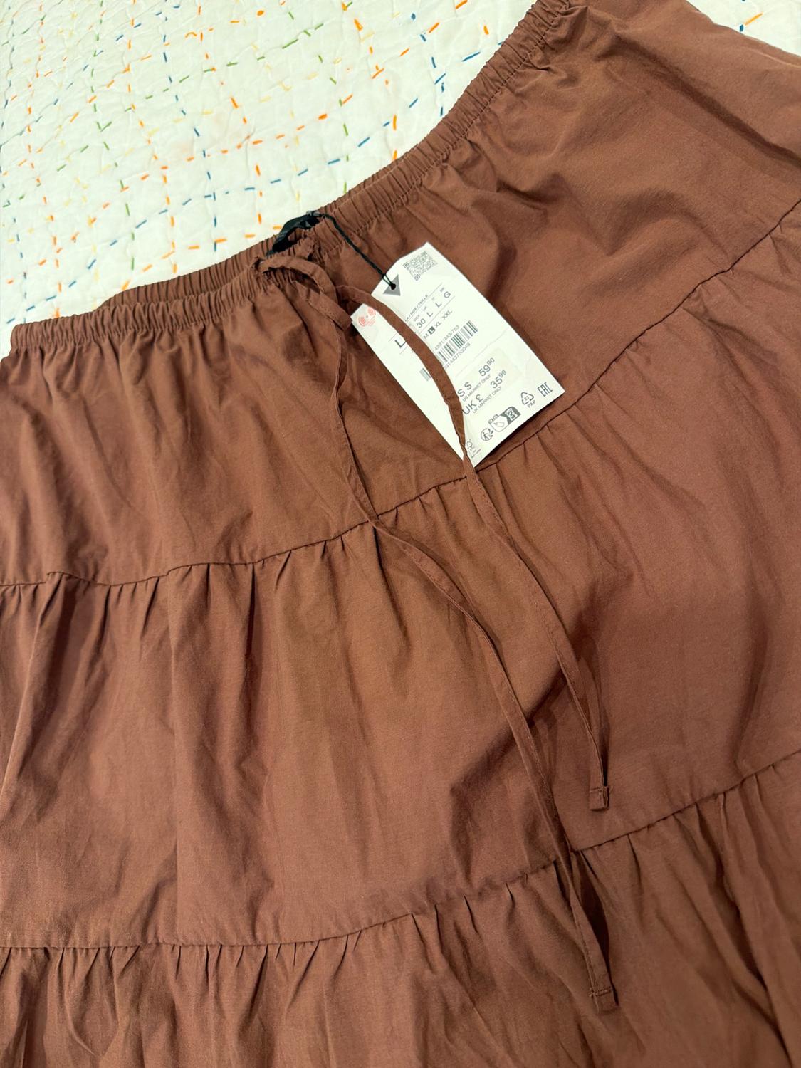 BROWN SKIRT - Image 2