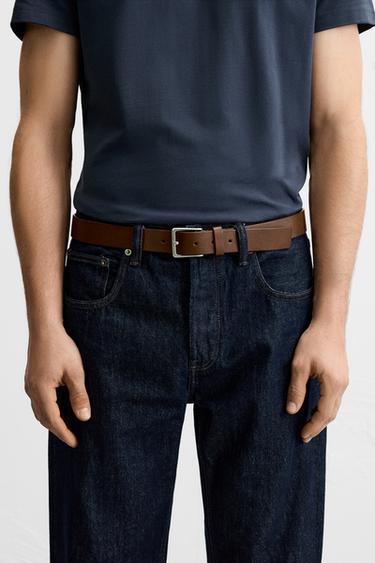 Zara LEATHER BELT - Leather - Image 0