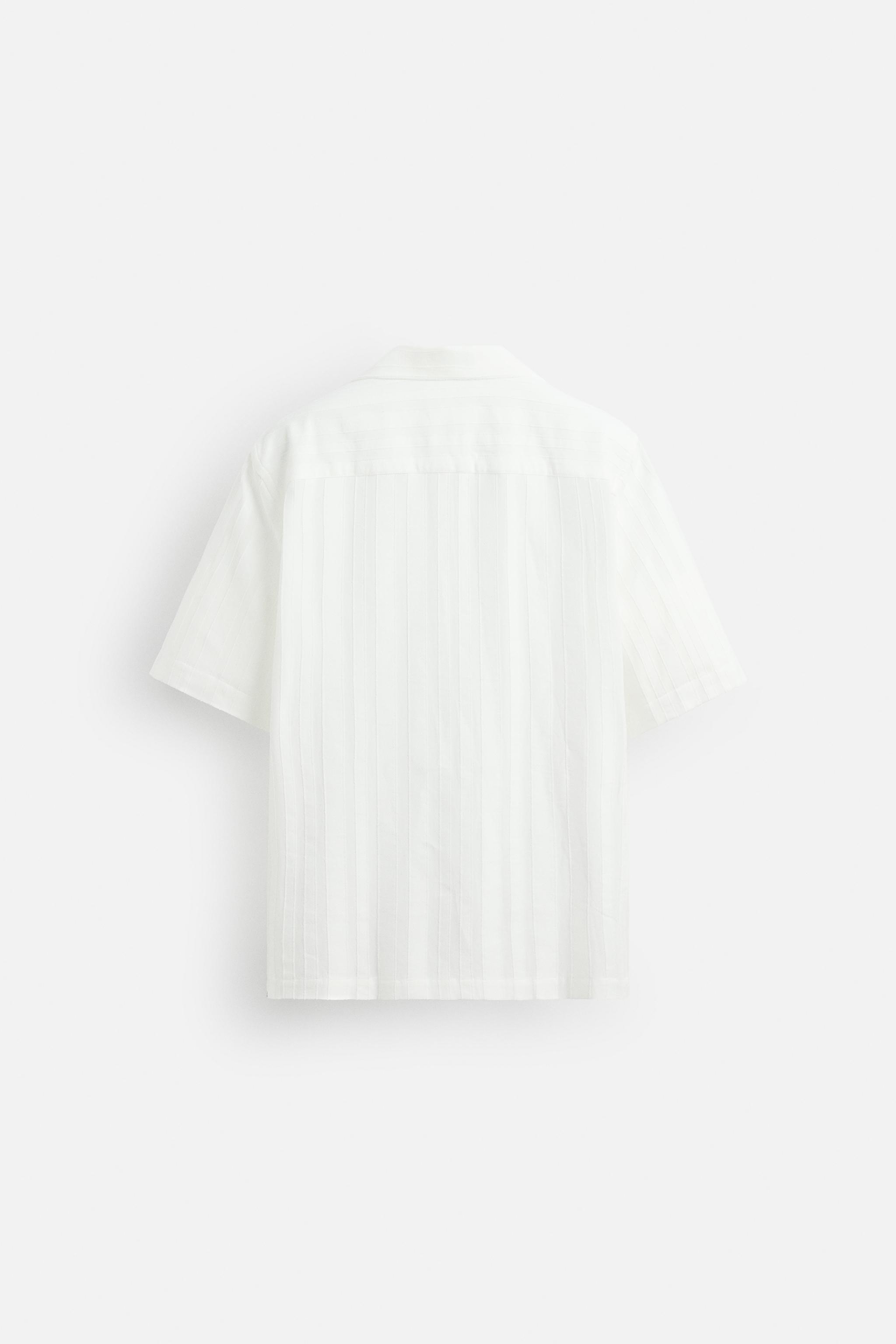 【ZARA】ジャカードコットン - ビスコースシャツ 5679/200/250 05679200250-e2.jpg?ts=