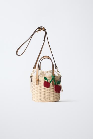 CHERRY CROSSBODY BAG - Ecru White by Zara