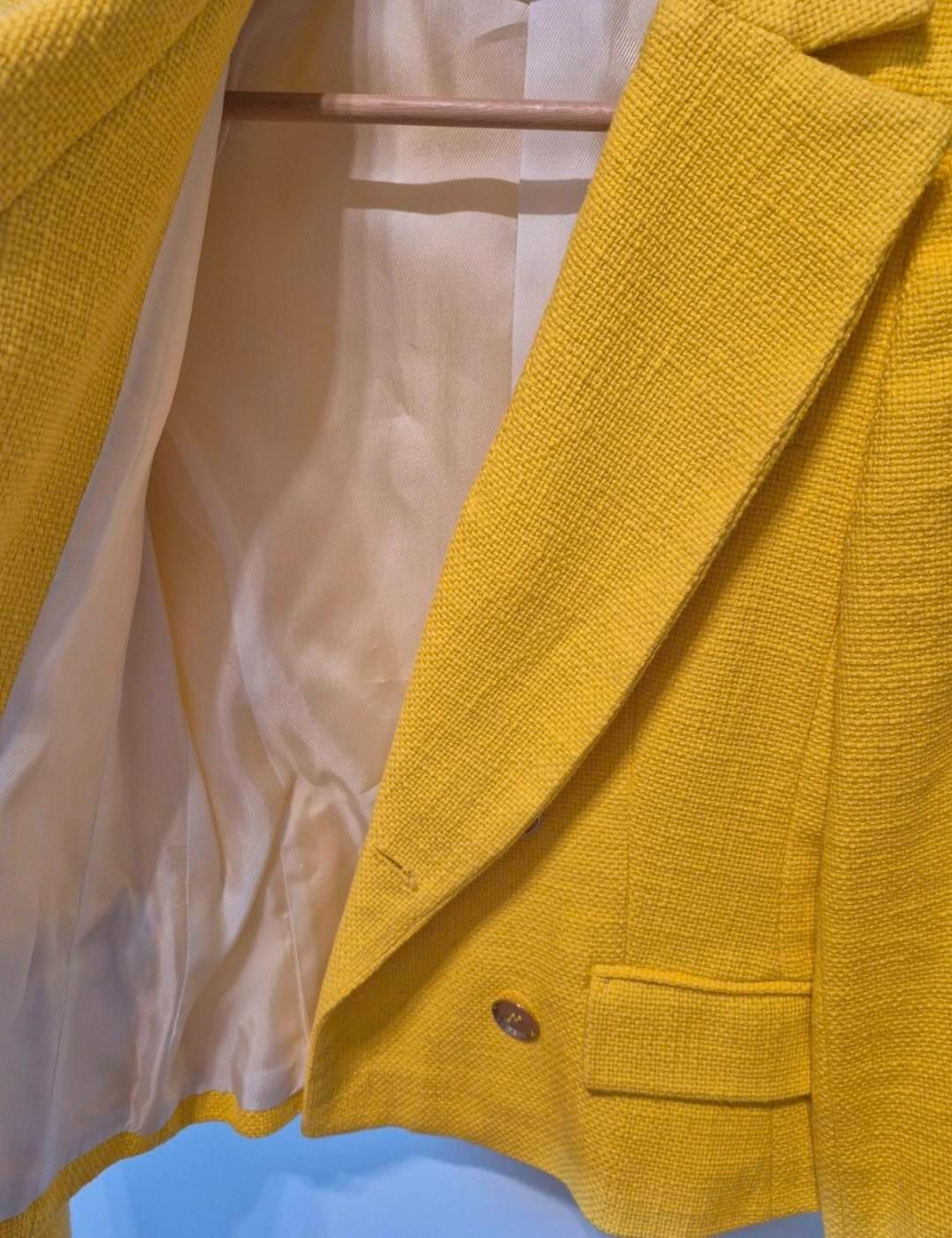 TEXTURED CROPPED BLAZER - Image 2