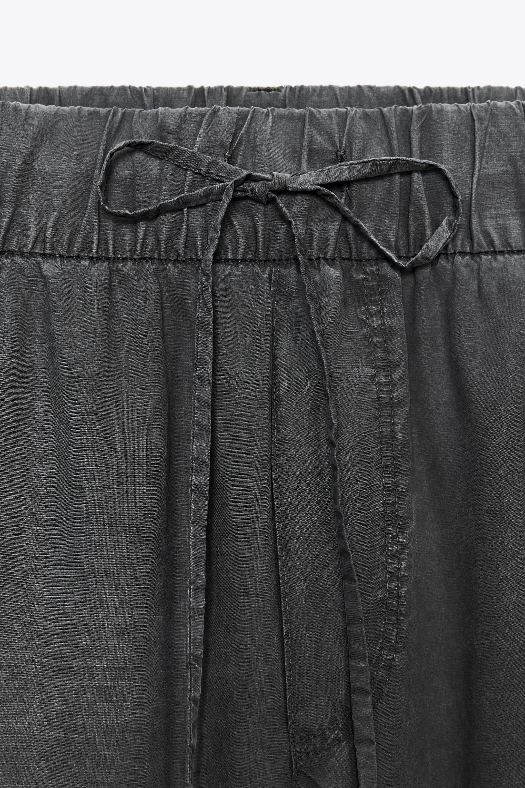 FLOWY CROP PANTS