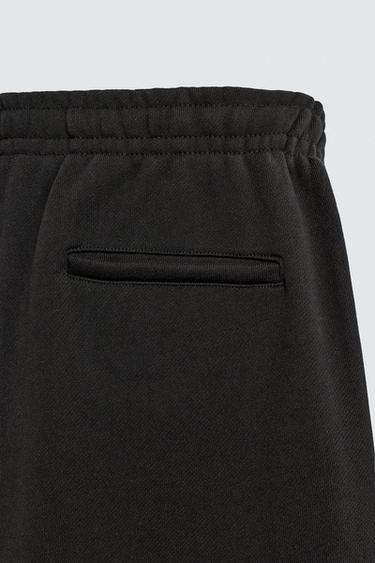 PANTALON JOGGER COUPE REGULAR - Noir de Zara - Image 9