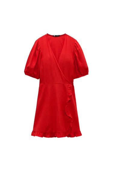 DRESS WITH LINEN