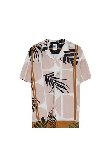 CAMISA ESTAMPADO HOJAS