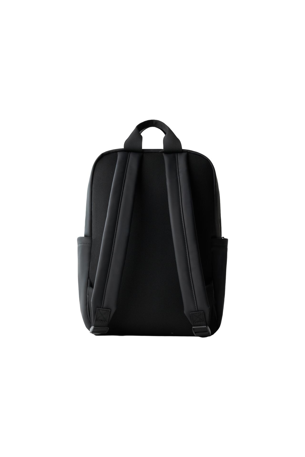 RUBBERIZED BACKPACK — Black