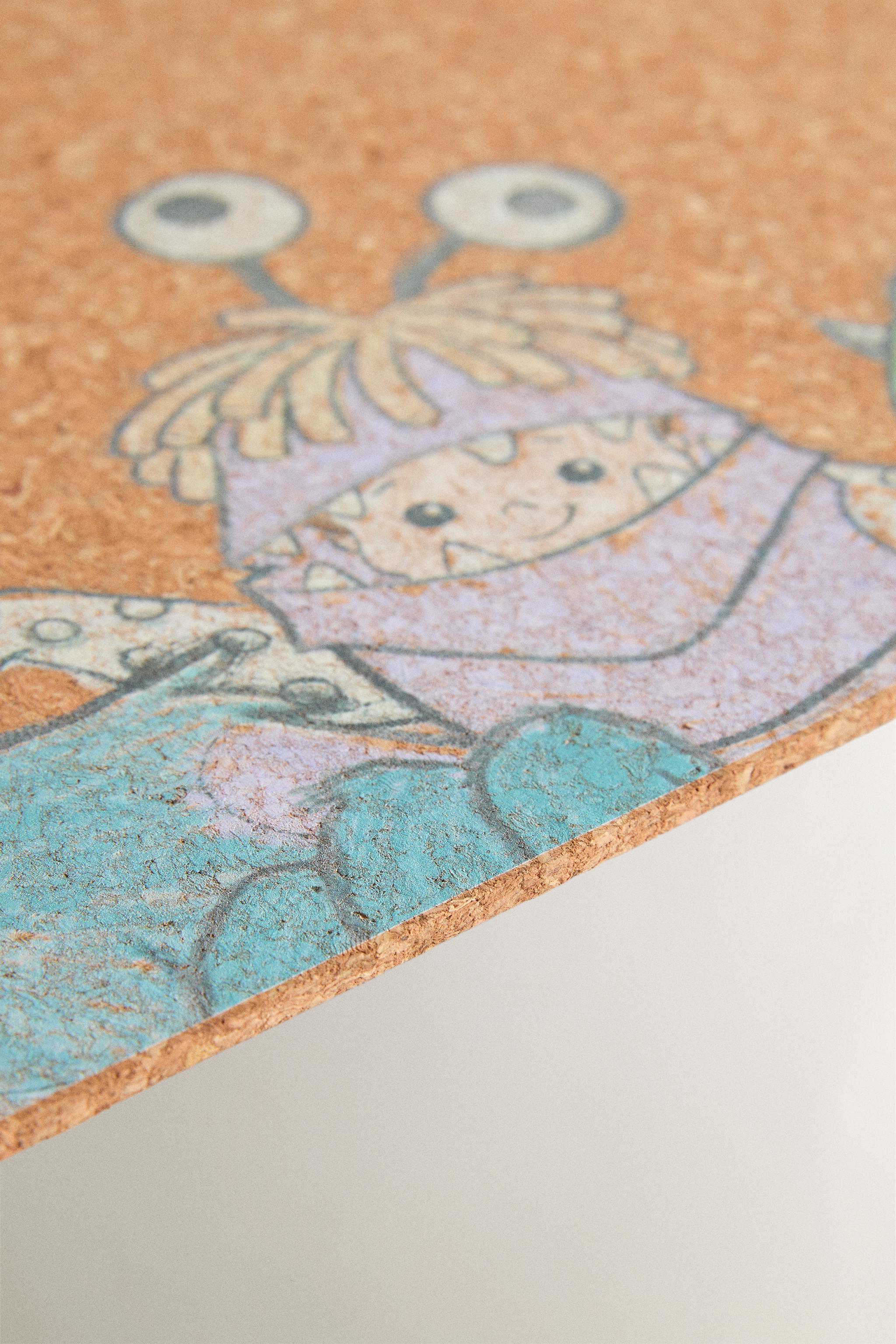 Zara KIDS' MONSTERS, INC. ©DISNEY/PIXAR CORK PLACEMAT — фото 3