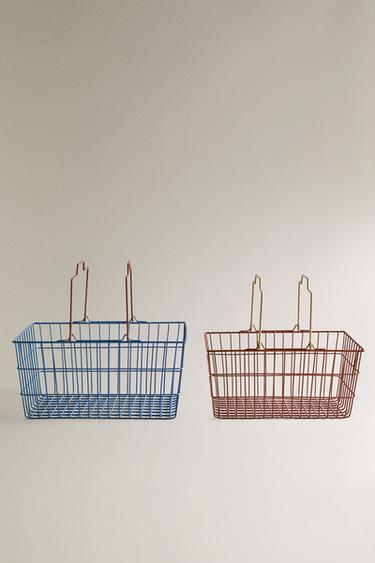 CHILDREN'S METAL BASKETS WITH HANDLE - Multicoloured by Zara