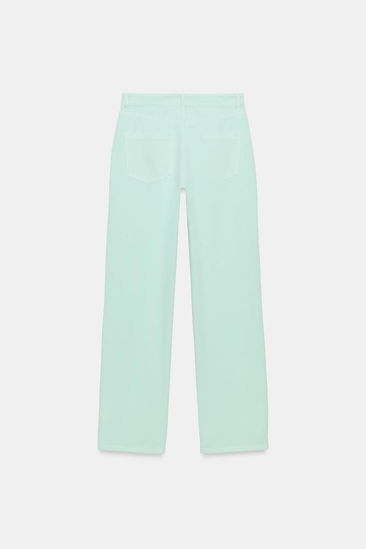 Jeans Z1975 de tiro alto, corte regular y largo 3