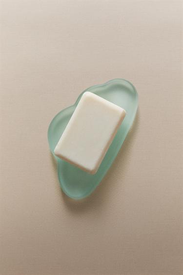 BØRN MED SKYER SÆBESKÅL - lys blå fra Zara