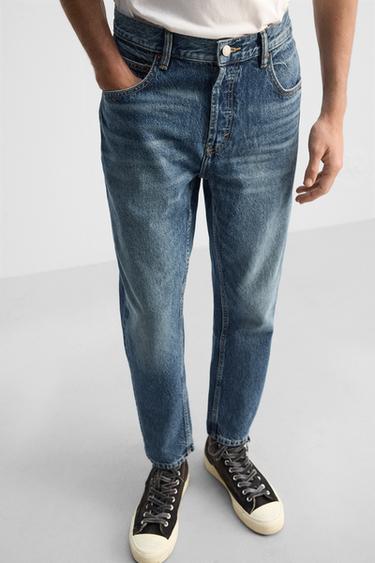 JEAN 7/8 COUPE ÉTROITE - Bleu de Zara - Image 4