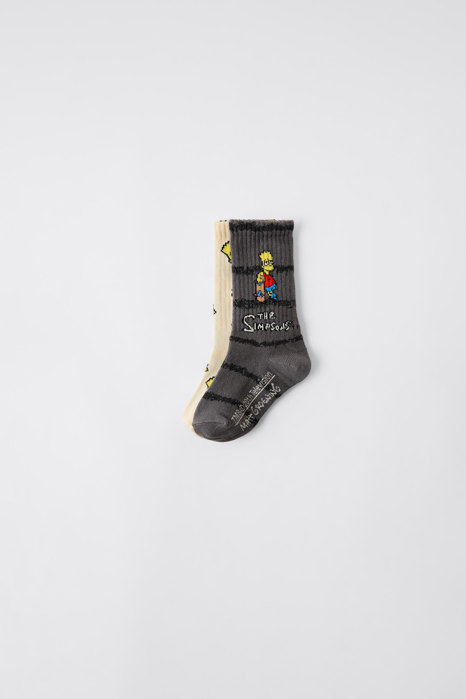 Shops chaussettes bart simpson