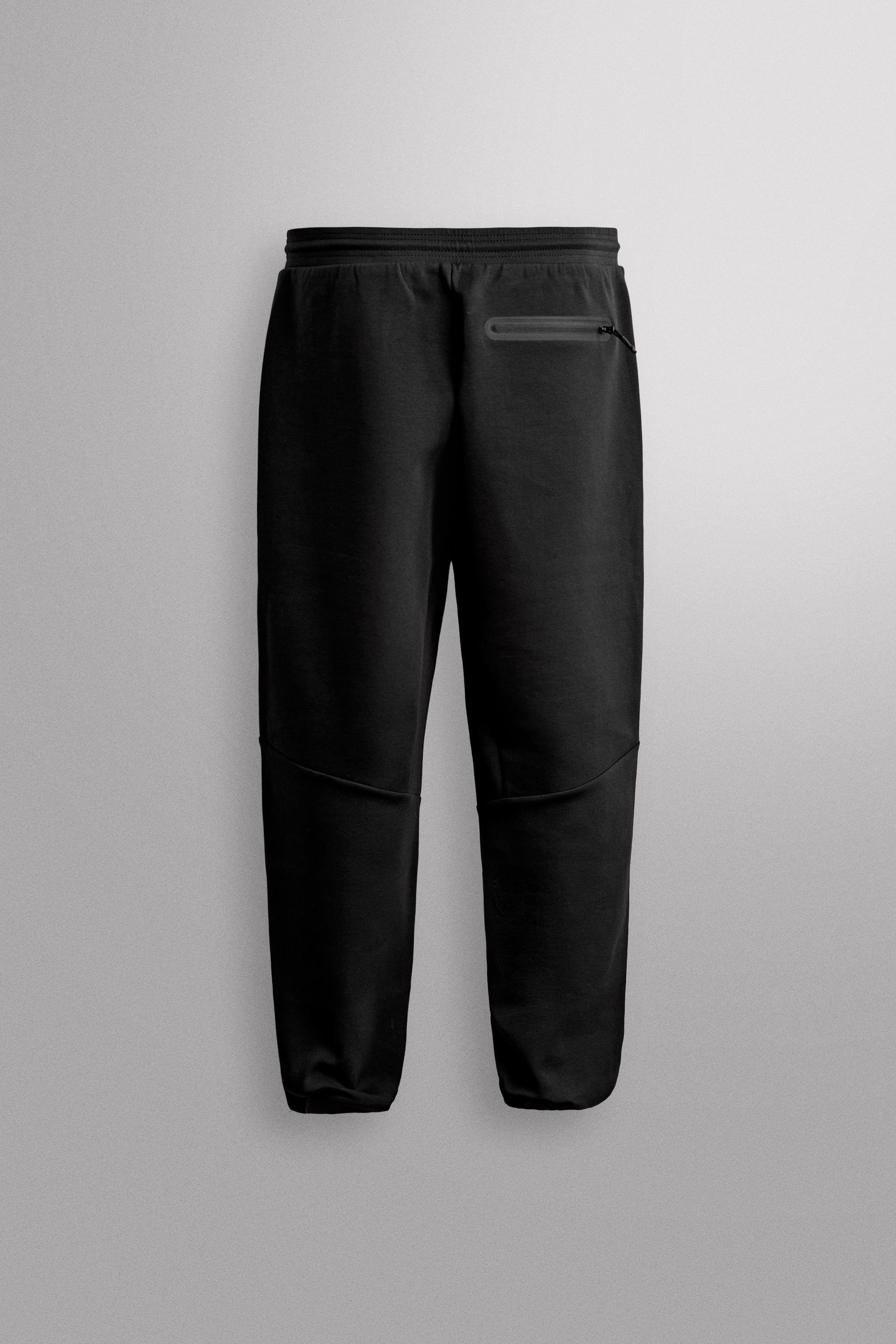 TECHNICAL JOGGER PANTS — Black