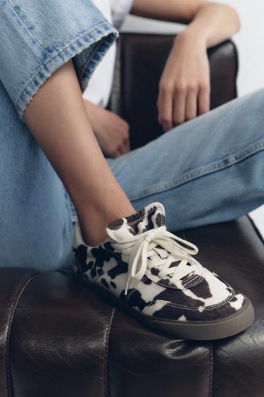 TENNIS À IMPRIMÉ ANIMALIER - Multicolore de Zara - Image 1