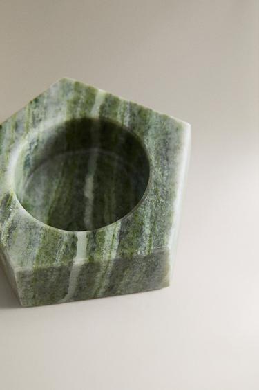 MARBLE STAR TEALIGHT HOLDER - Blue by Zara - Image 2