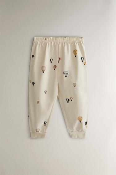 ENSEMBLE PYJAMA ENFANT JERSEY BALLONS - Crème de Zara - Image 3