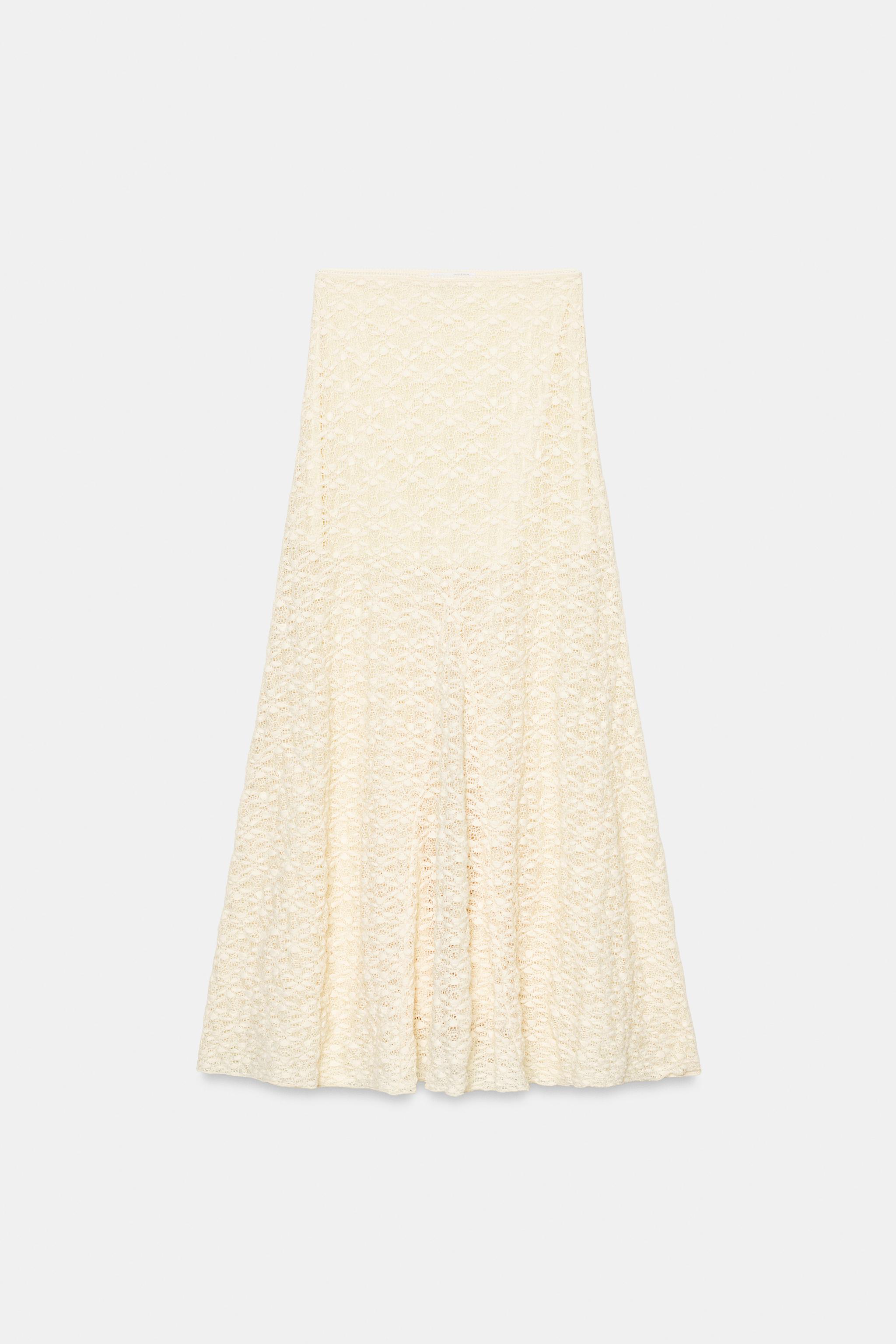LONG LACE SKIRT