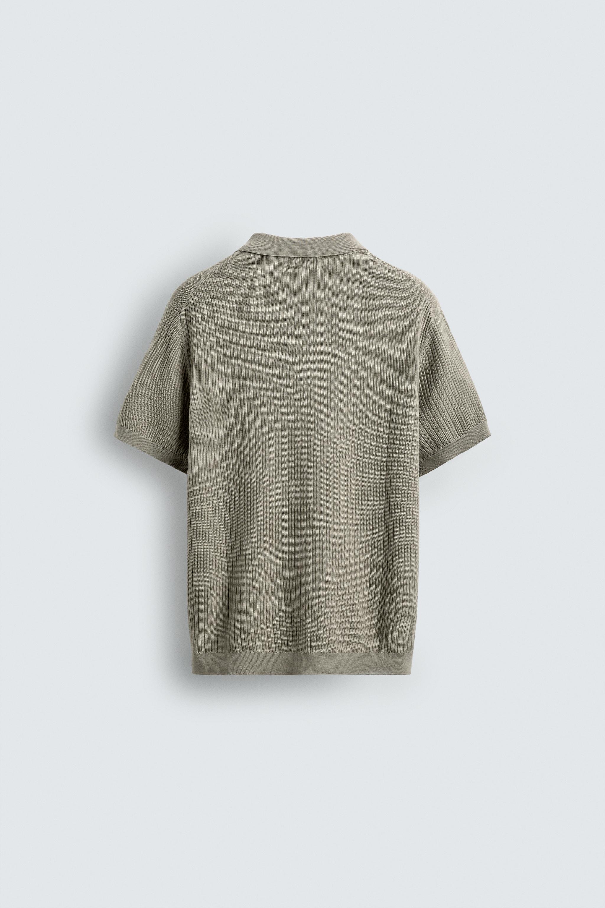 POLO EN MAILLE CÔTELÉE