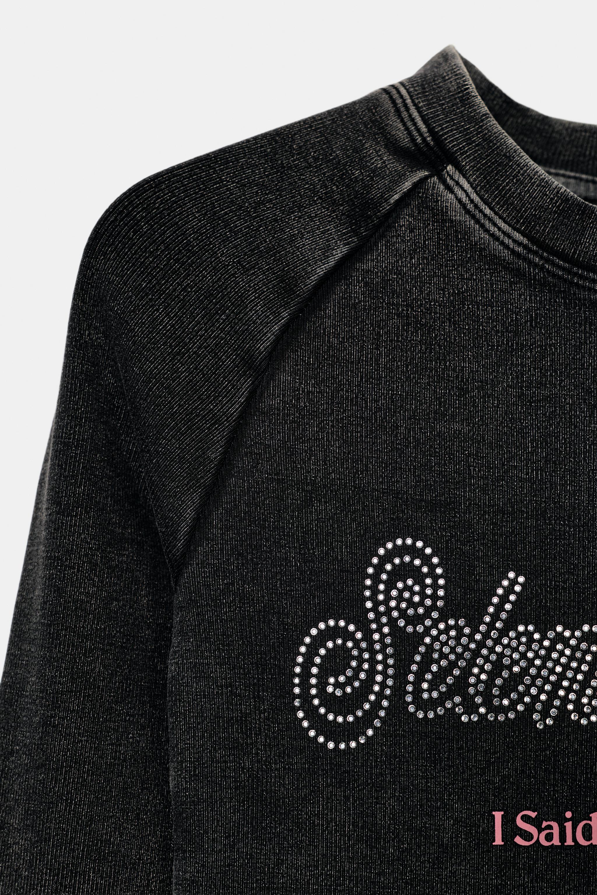 SELENA GOMEZ RIBBED T-SHIRT